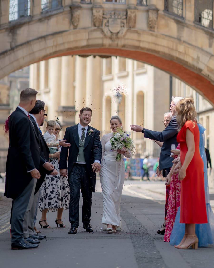 Confetti under the Bridge of Sighs