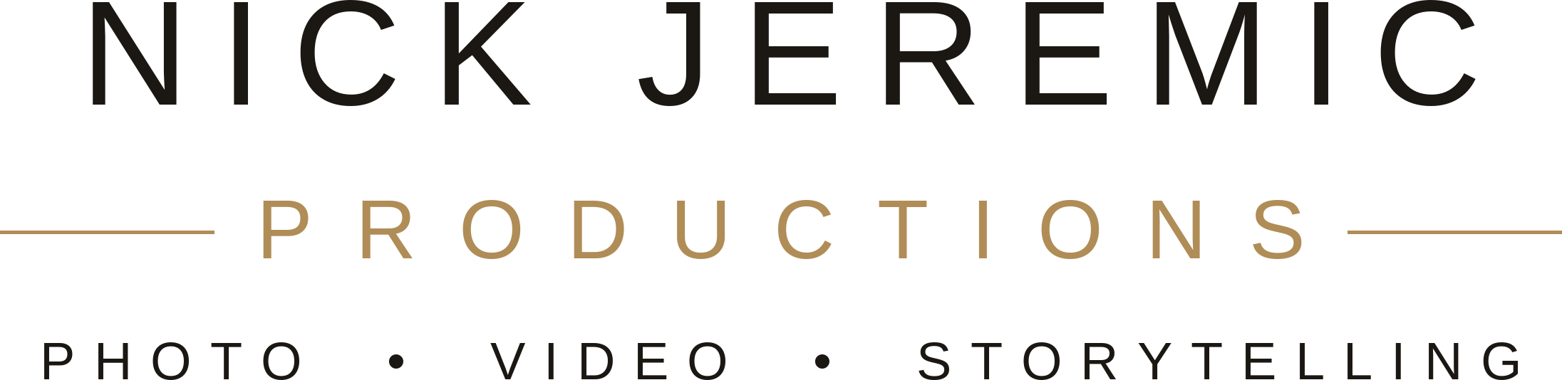 Nick Jeremic Productions — photo, video, storytelling